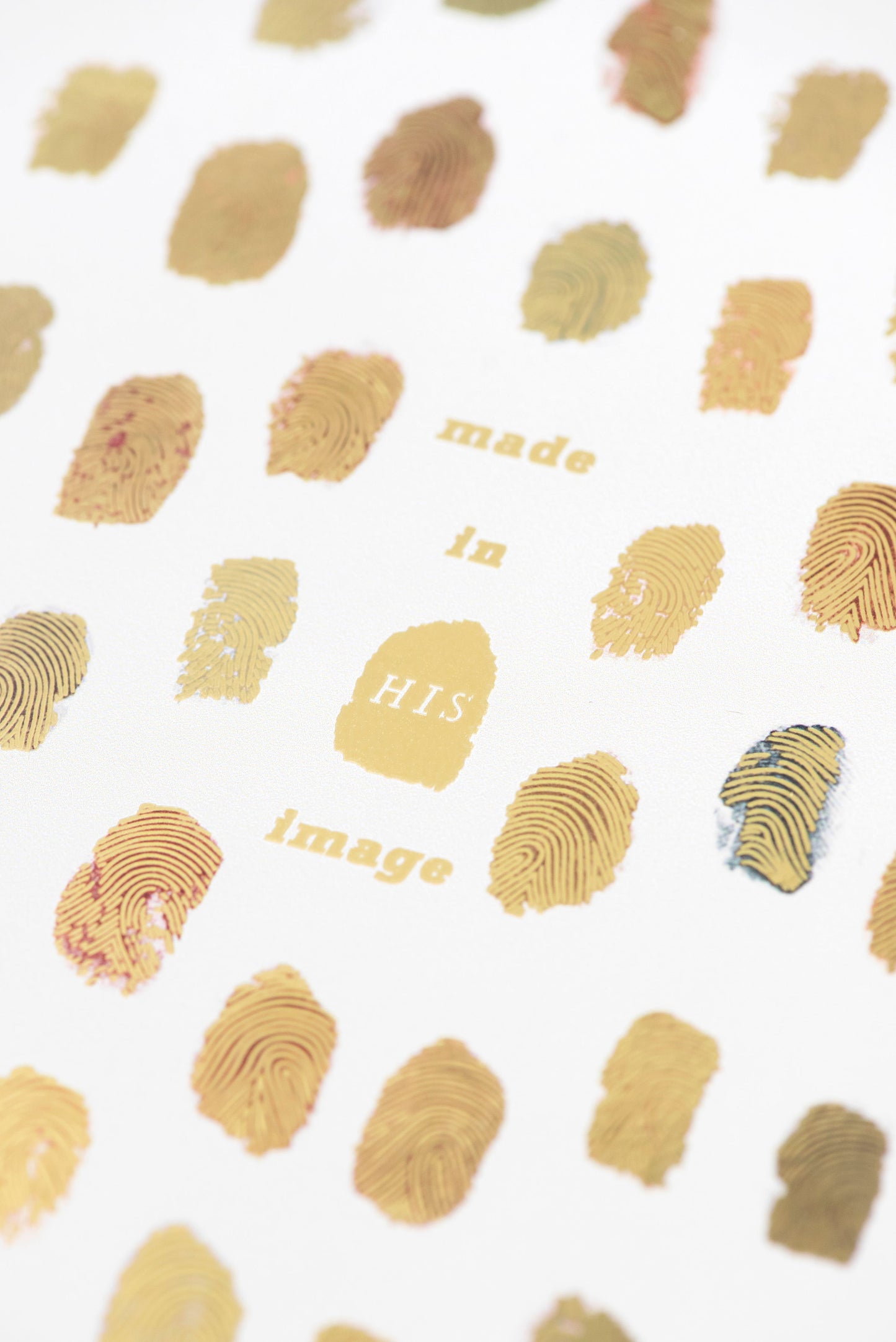 Made in His Image (Gold Foil)
