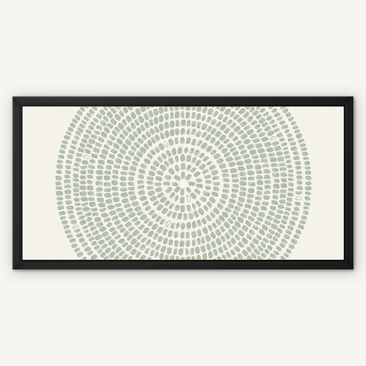 Jesus Feeds 5000 (green, landscape)