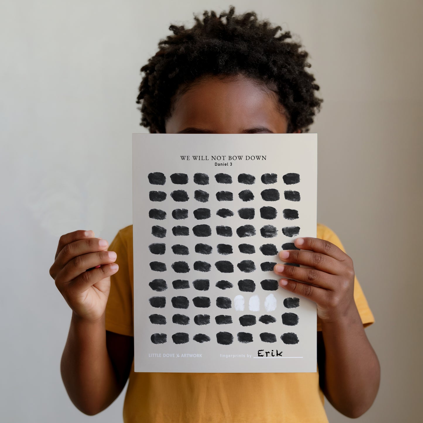Kids Activity Printable: We Will Not Bow Down