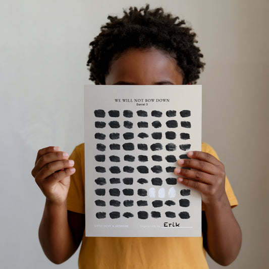 Kids Activity Printable: We Will Not Bow Down