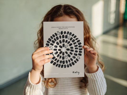 Kids Activity Printable: Jesus Feeds the Multitude