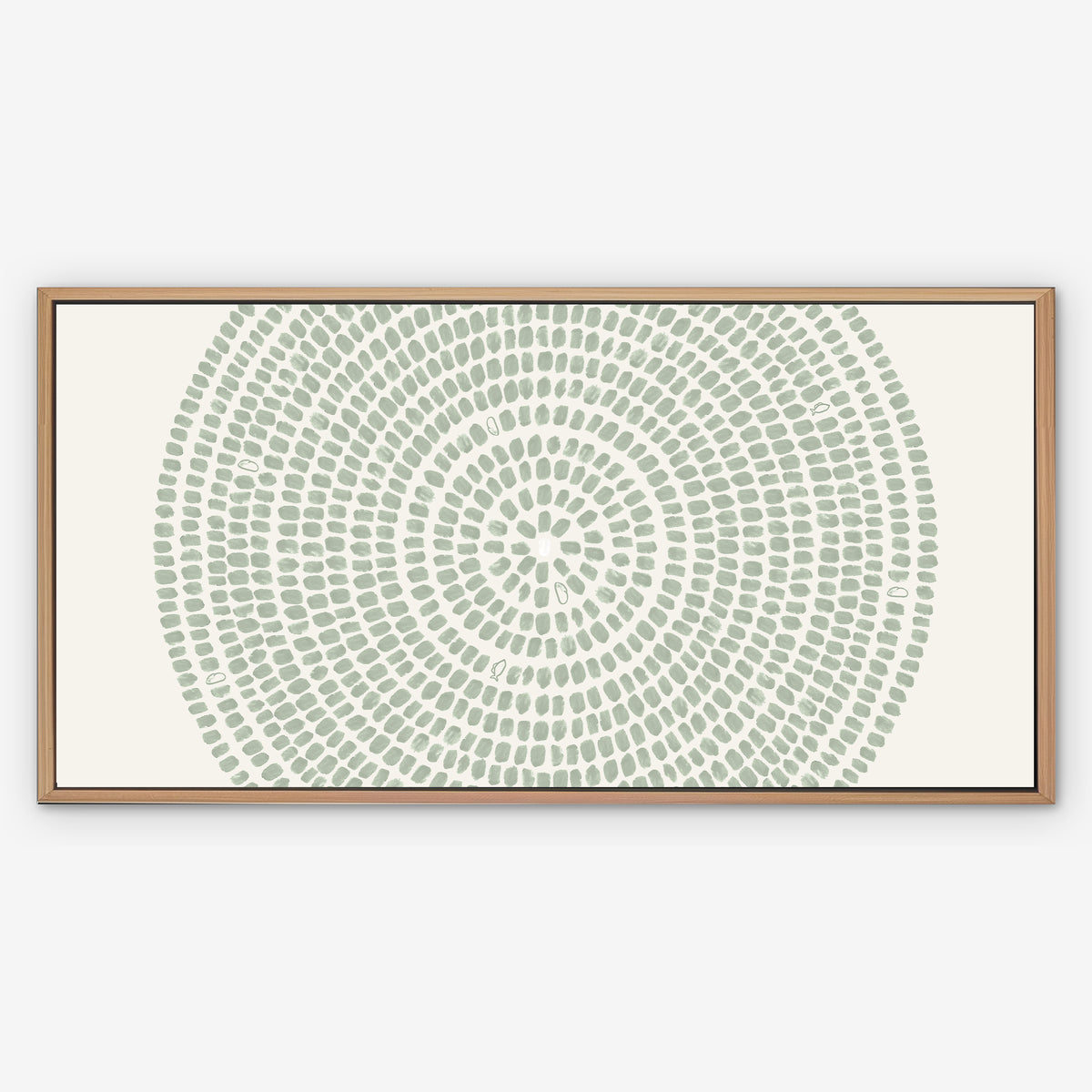 Jesus Feeds 5000 (green, landscape)