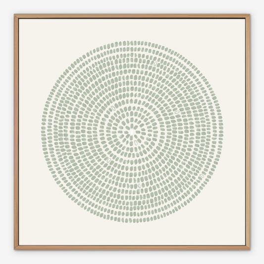 Jesus Feeds 5000 (green, square)