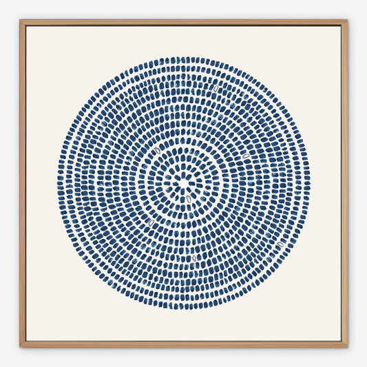 Jesus Feeds 5000 (blue, square)